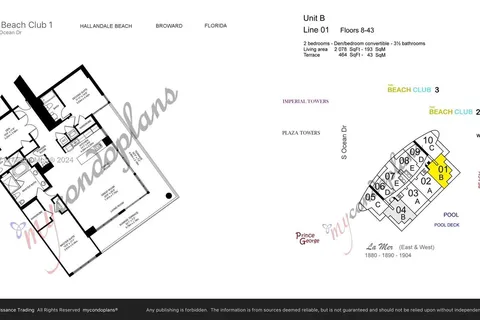 1850 S Ocean Dr # 3301, Hallandale Beach FL 33009