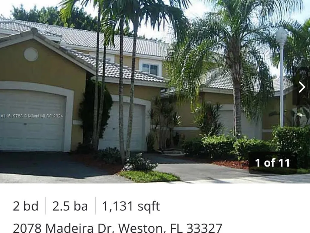 2078 Madeira Dr, Weston FL 33327