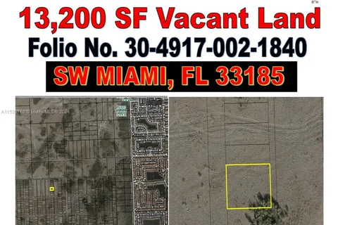 VACANT LAND SOUTH OF SW 157 AVENUE MIAMI, Miami FL 33185