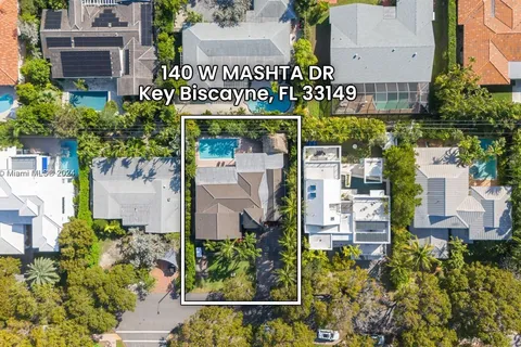 140 W Mashta Dr, Key Biscayne FL 33149