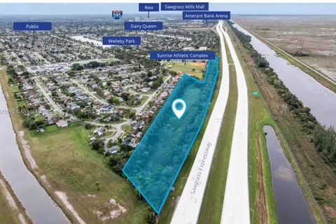 Commercial Land For Lease Sawgrass Expressway, Sunrise FL 33323