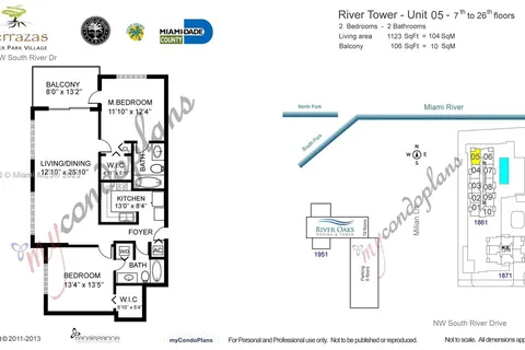 1861 NW S River Dr # 2305, Miami FL 33125