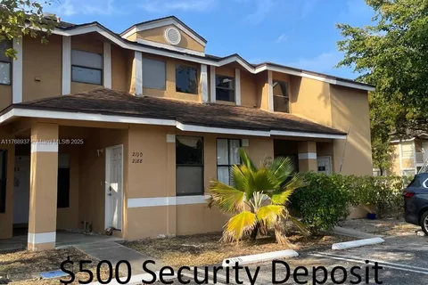 2186 SW 80 TE # 2186, Miramar FL 33025