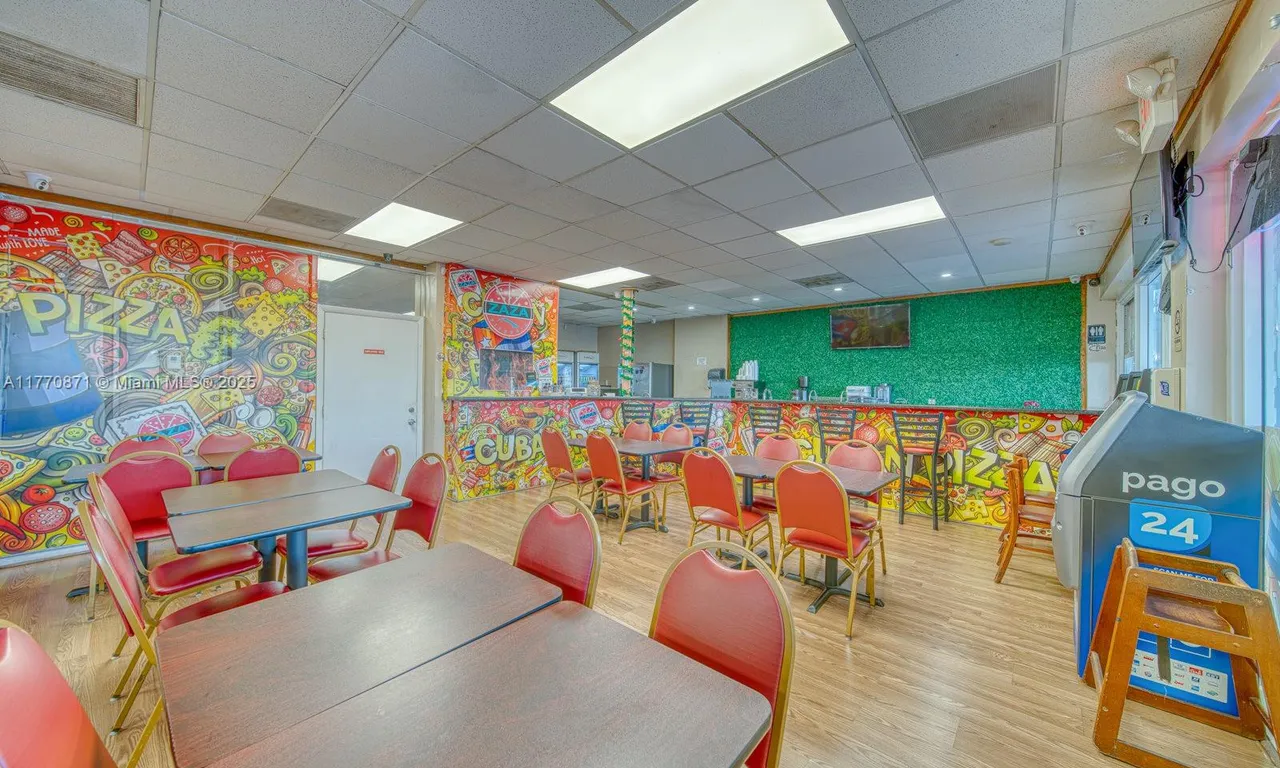 Pizza Restaurant For Sale By Miami Airport, Miami FL 33125