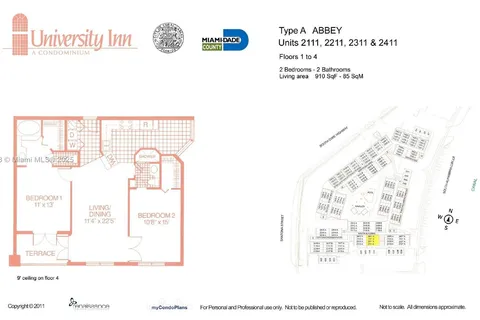1280 S Alhambra Cir # 2211, Coral Gables FL 33146