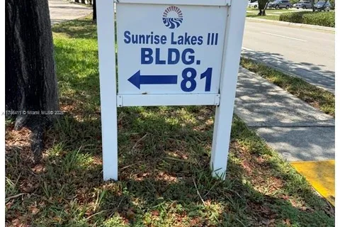 8920 Sunrise Lakes Blvd # 105, Sunrise FL 33322
