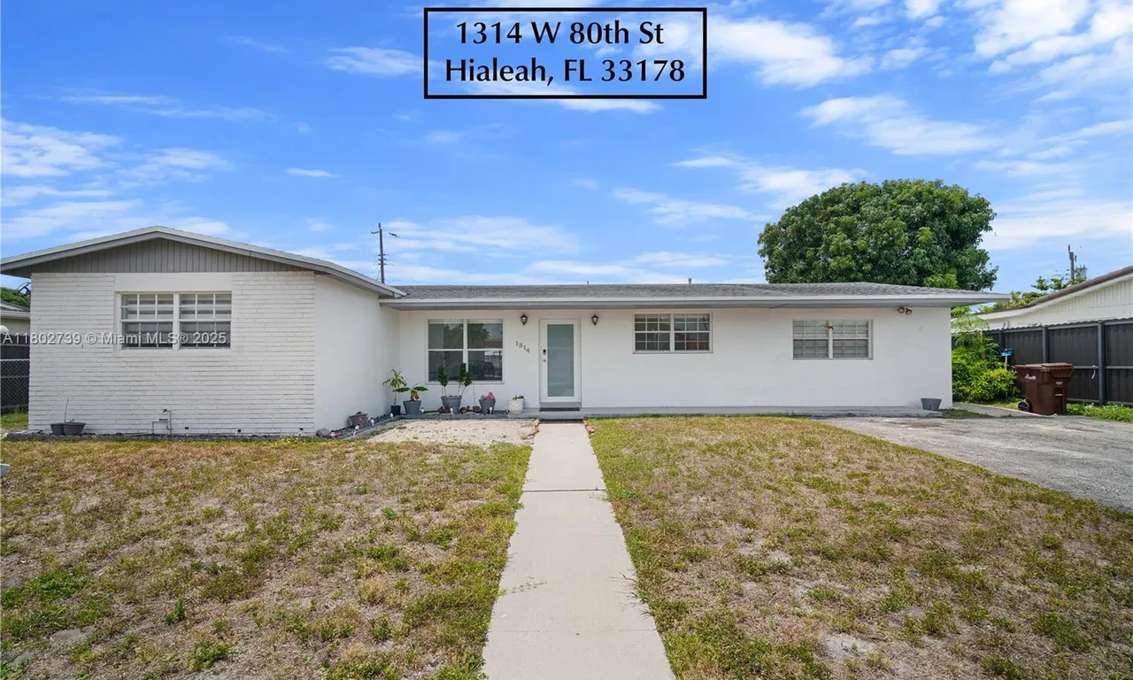 1314 W 80th St, Hialeah FL 33014