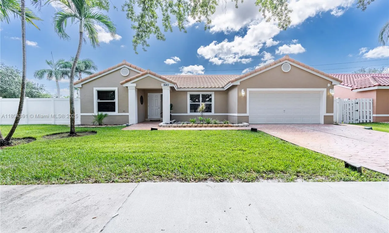 1840 SW 135th Way, Miramar FL 33027