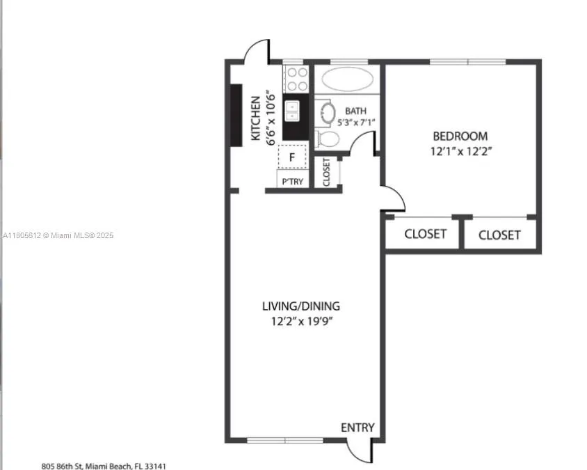 805 86th St # 805, Miami Beach FL 33141