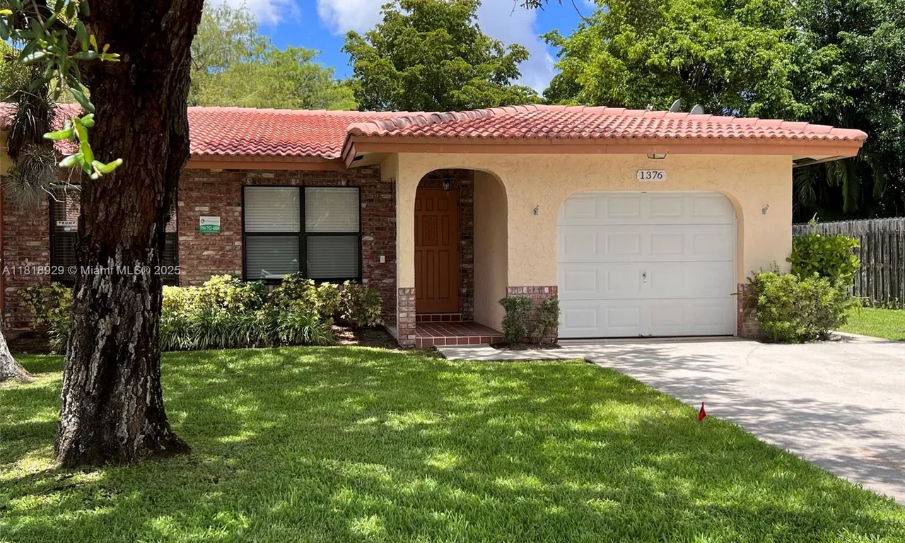 1376 NW 93rd Ter # 1376, Coral Springs FL 33071