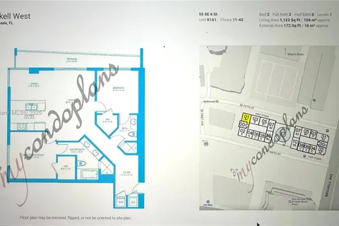 55 SE 6th St # 1801, Miami FL 33131